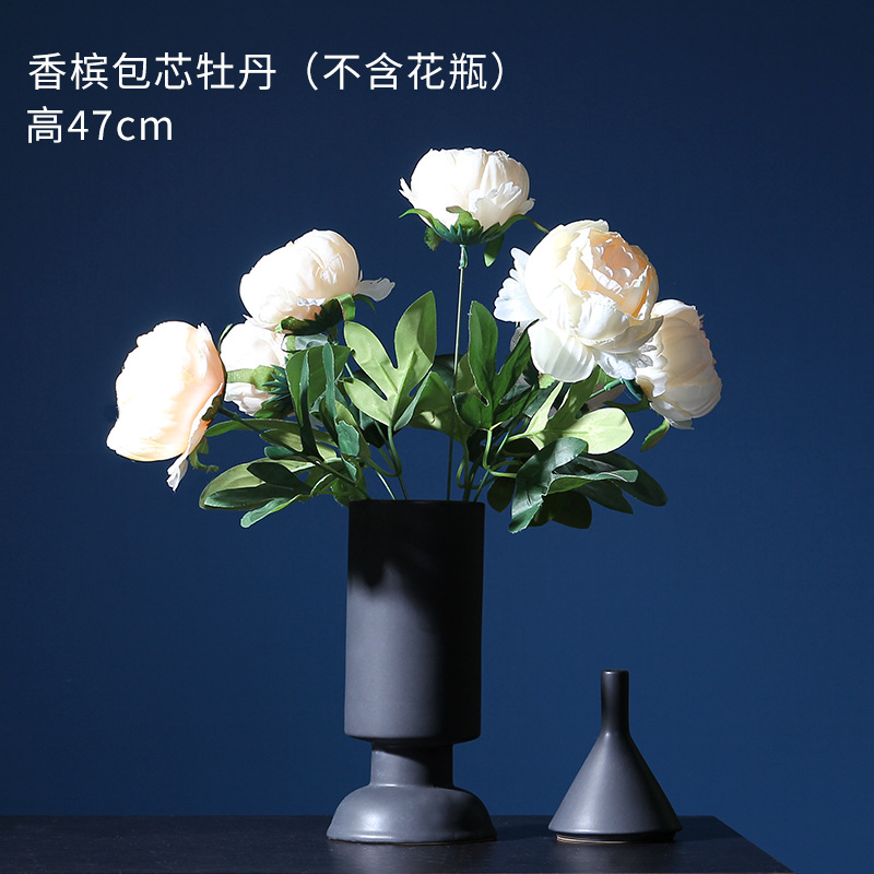 Champagne peonía 2 racimos