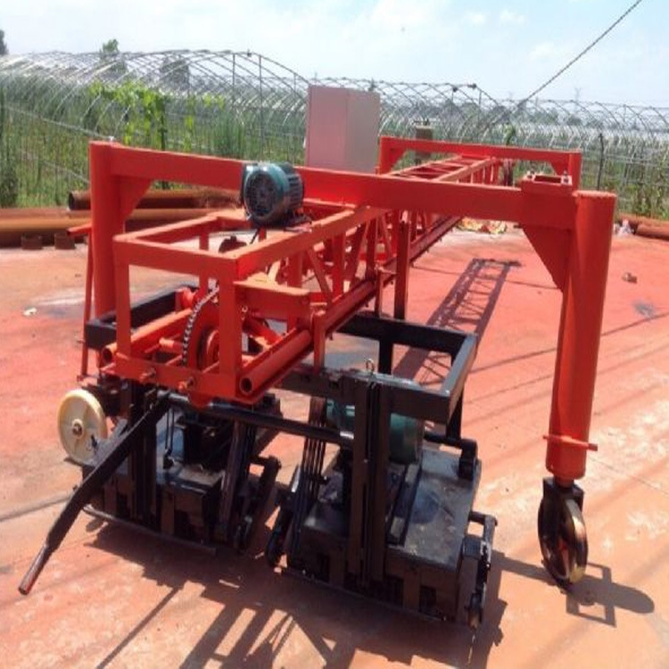 自行走桁架刻纹机 悬轨式双幅路面刻纹机 半自动的四副刻纹机