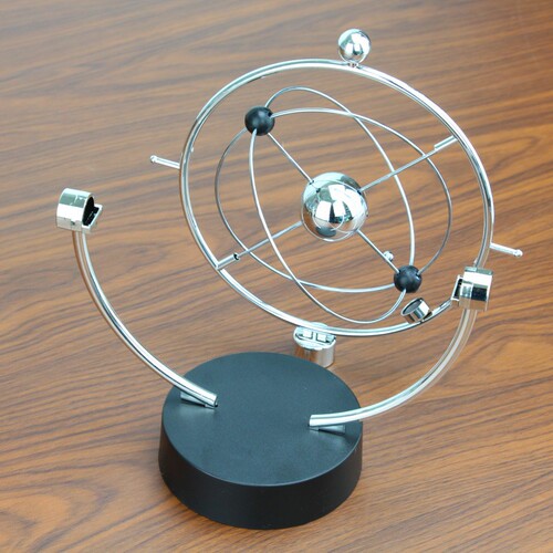 Desk Ornaments Celestial Orbit Office Rocker Crafts Chaos Ornaments Wholesale Galaxy Perpetual Motion Device