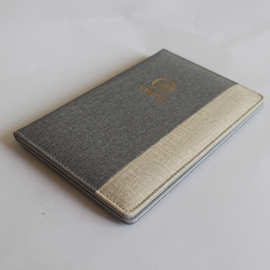 酒店用品皮质收银结账本酒店服务指南本小便签夹买单夹收银本印字