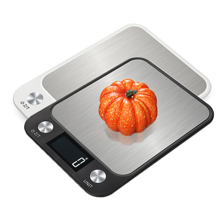 Поручая Новый плоский масштаб кухни нержавеющей стали масштаб грамма выпечки еды масштаба платформы 5 кг Электронный изготовители 10 кг