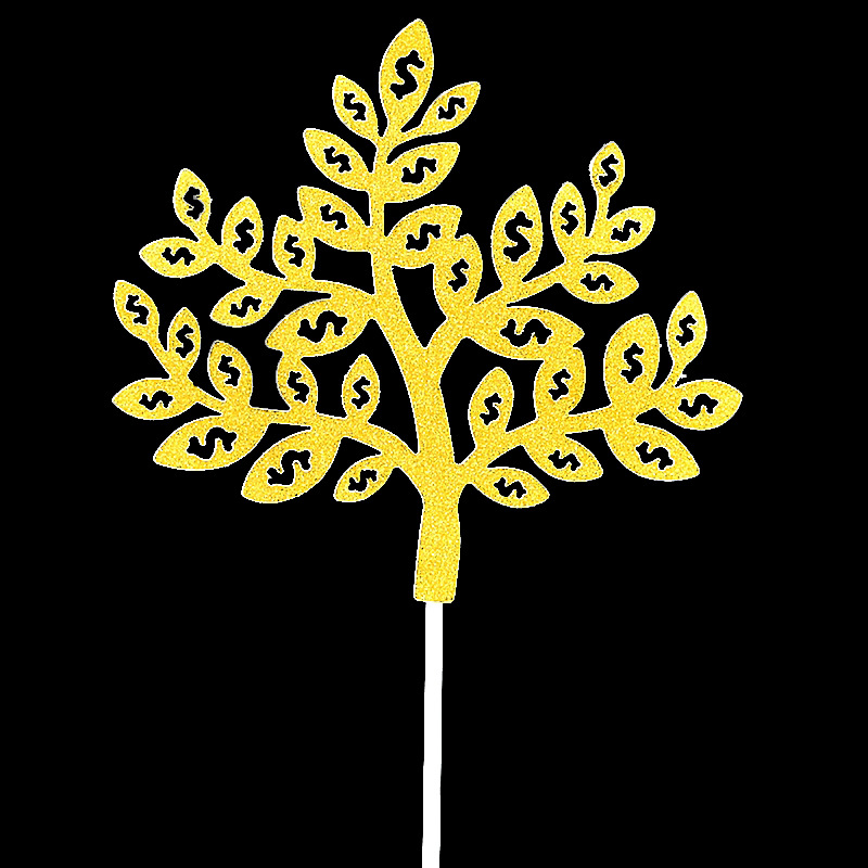 Tarjeta de Fábrica-Insertar tarjeta de decoración de pasteles-Insertar bandera-Insertar complemento creativo nuevo brillo de feliz cumpleaños 10 piezas