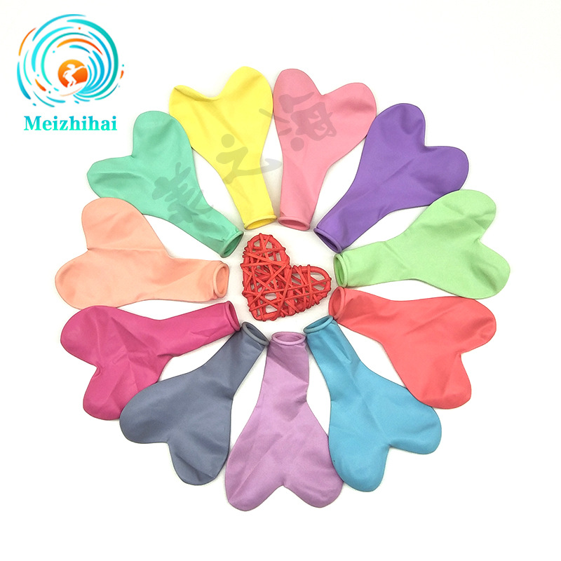 2.2 g macaron amor globo de boda casa de boda suministros de boda decoración confesión de diseño romántico globo al por mayor