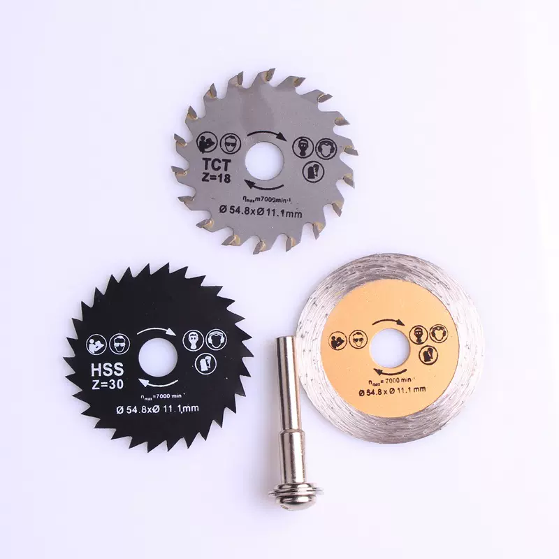 跨境小锯片 高速钢切割片 迷你小型木工微型电磨机手电钻圆切片套