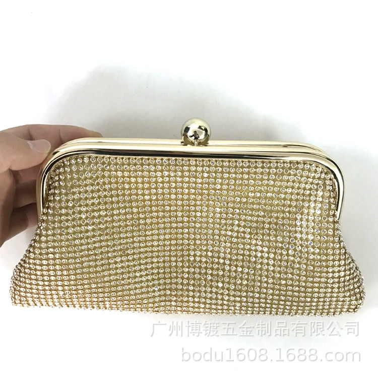 Professional nail sequins, bag accessory heart-shaped, small clutch bag