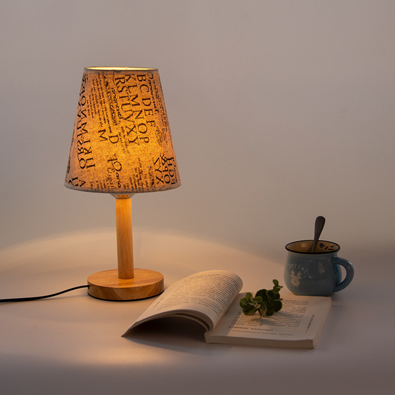 Pantalla de lámpara de tela transfronteriza con un diámetro inferior de 18 cm, accesorios de iluminación de montaje plano, cubierta de tela, lámpara de mesa que bloquea la luz, accesorio de iluminación LED.