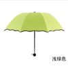 Umbrella wind -shielding rain, rain -resistant and colorful umbrella women's thickened sunscreen umbrella anti -ultraviolet flowing three % off umbrella