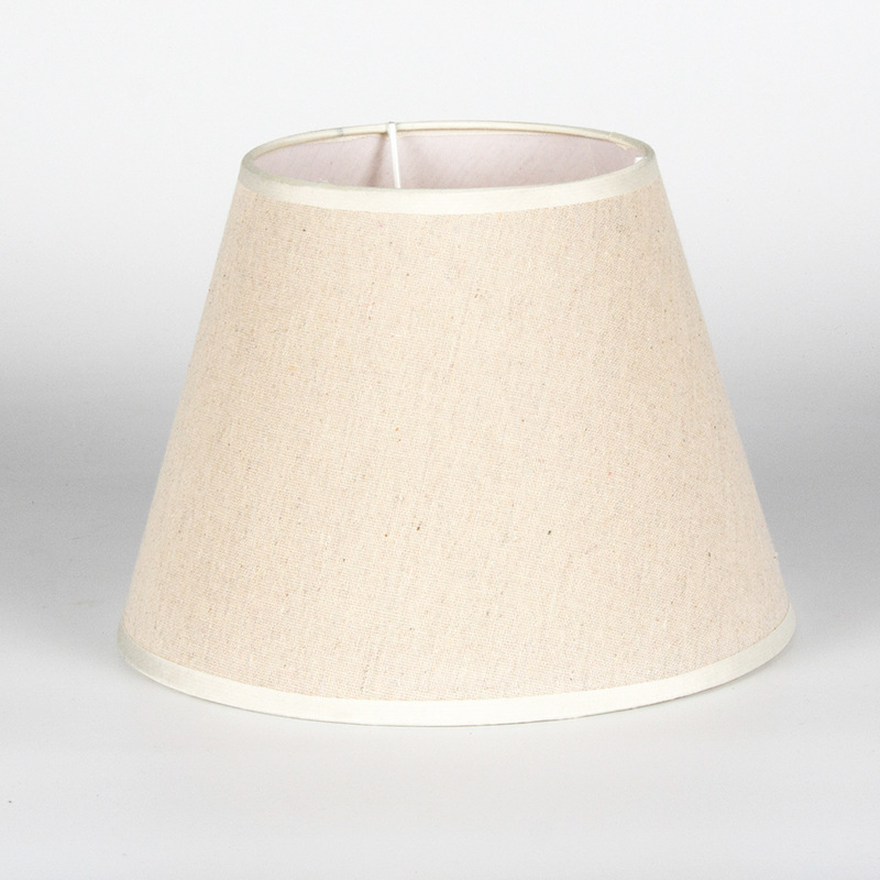 Pantalla de tela de 10 pulgadas para lámpara de mesa de noche, repuesto para proyectos hoteleros y hostales, carcasa de iluminación E27, accesorio de iluminación impreso