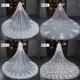 头纱;披肩;婚庆手套