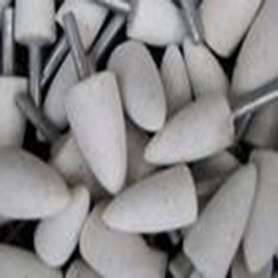 厂家批发零售帯柄陶瓷圆柱磨头 圆锥磨头 球型磨头白鸽