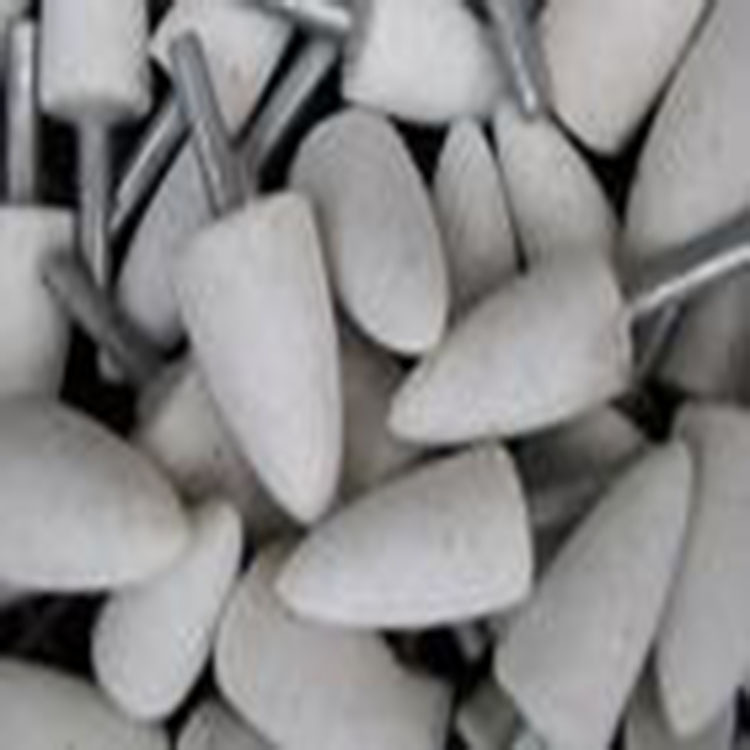 厂家批发零售帯柄陶瓷圆柱磨头 圆锥磨头 球型磨头白鸽