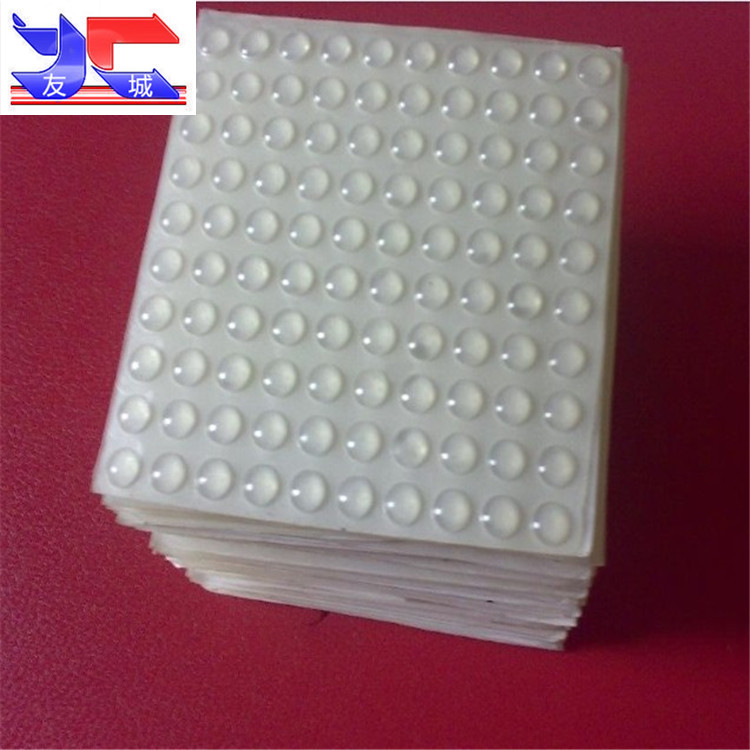 防滑硅胶脚垫防撞硅胶粒家具消音防碰粘性透明硅橡胶垫片