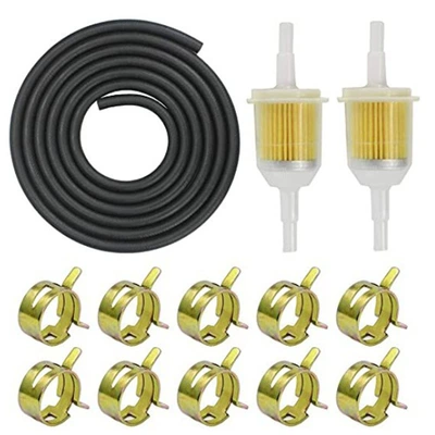 Motorcycle scooter off-road vehicle gasoline filter kit diesel car parking heater upgrade 8-piece set (Motorcycle General Parts)