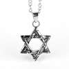 Double-sided necklace, fashionable pendant for beloved suitable for men and women, European style