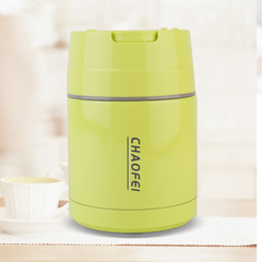 热卖人气 304内胆不锈钢壶 上班族大容量焖烧杯 真空焖烧壶带勺子