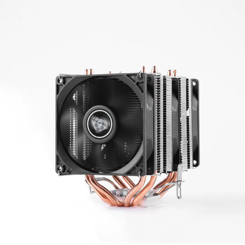 КПД радиатор 6 медных труб ульт quiet вентилятор 1155AMD2011 курица таблица-тип компьютерного вентилятора