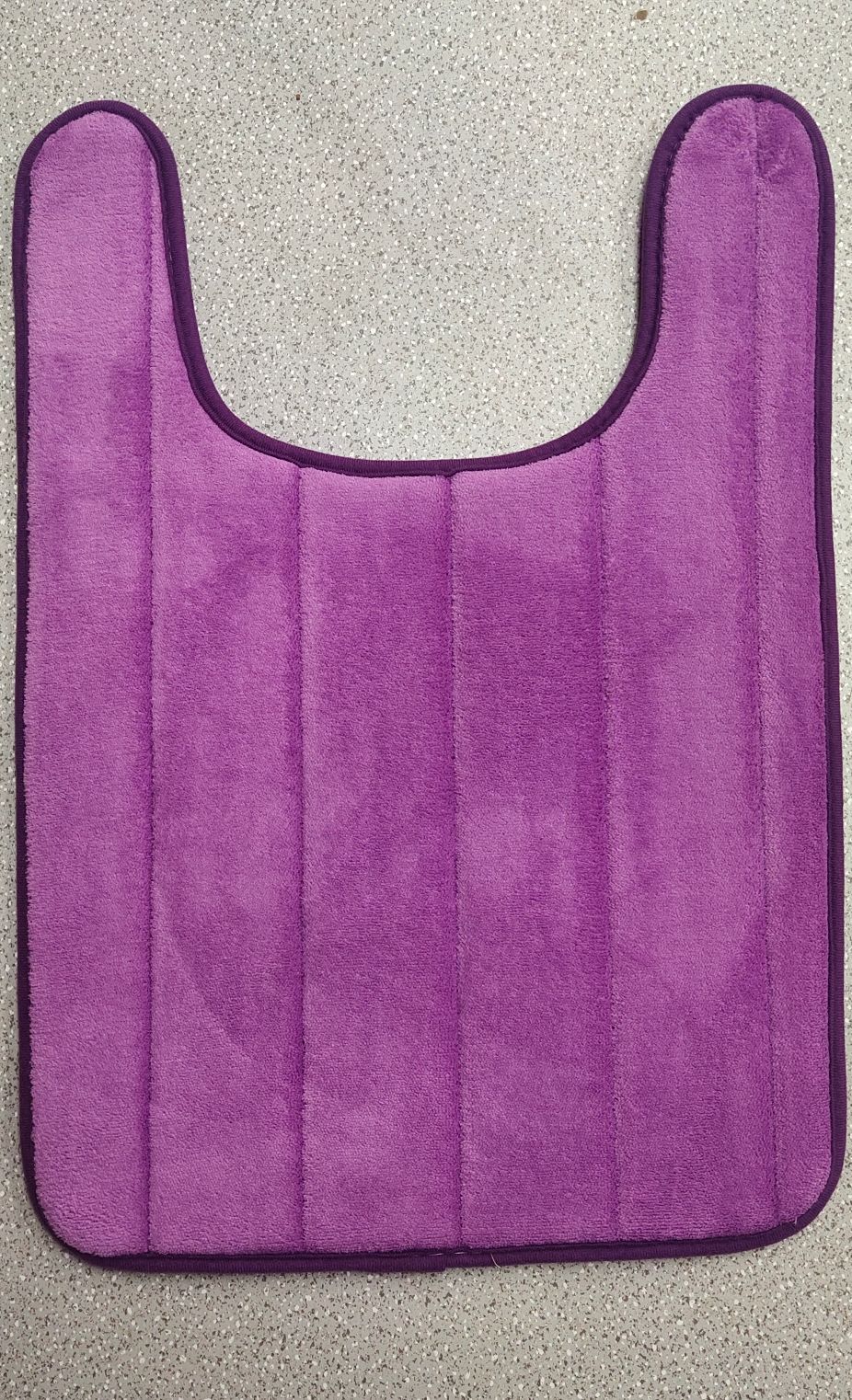 Alfombra europea y americana en forma de U baño antideslizante estera del piso estera del inodoro antideslizante de dos piezas conjunto transfronterizo de Amazon Venta caliente