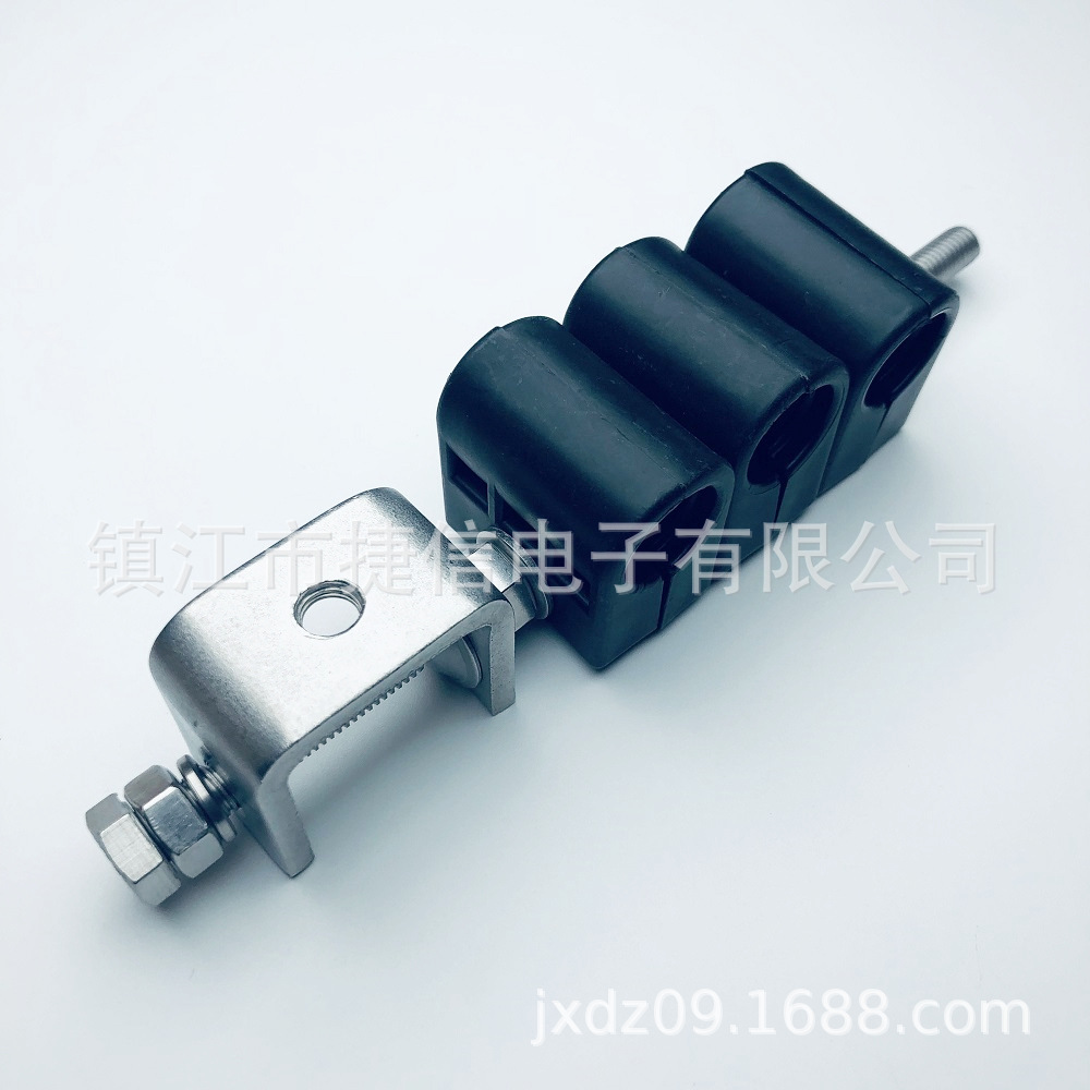 1/2三联馈线卡  1/2三联穿心型馈线卡  铁塔用1/2馈线卡