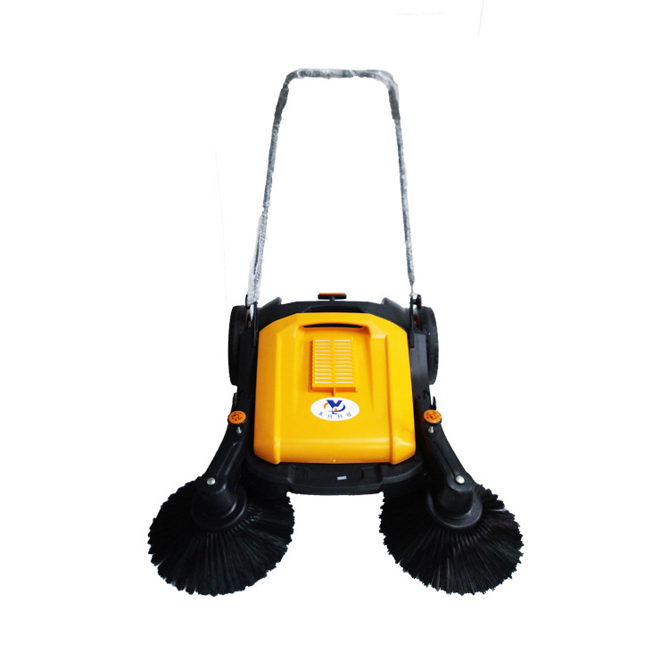 Manufacturer Supplies Non-Powered Hand-Push Sweeper, Lazy Manual Factory Workshop Cleaning and Sanitation Truck