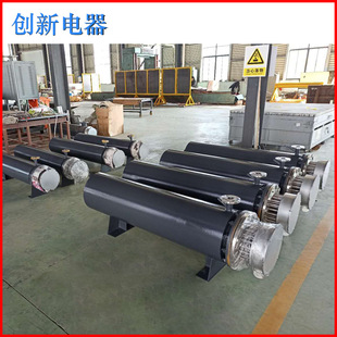 創新電熱 廠家直銷 熔噴布空氣加熱器 管道加熱器 管道電加熱器