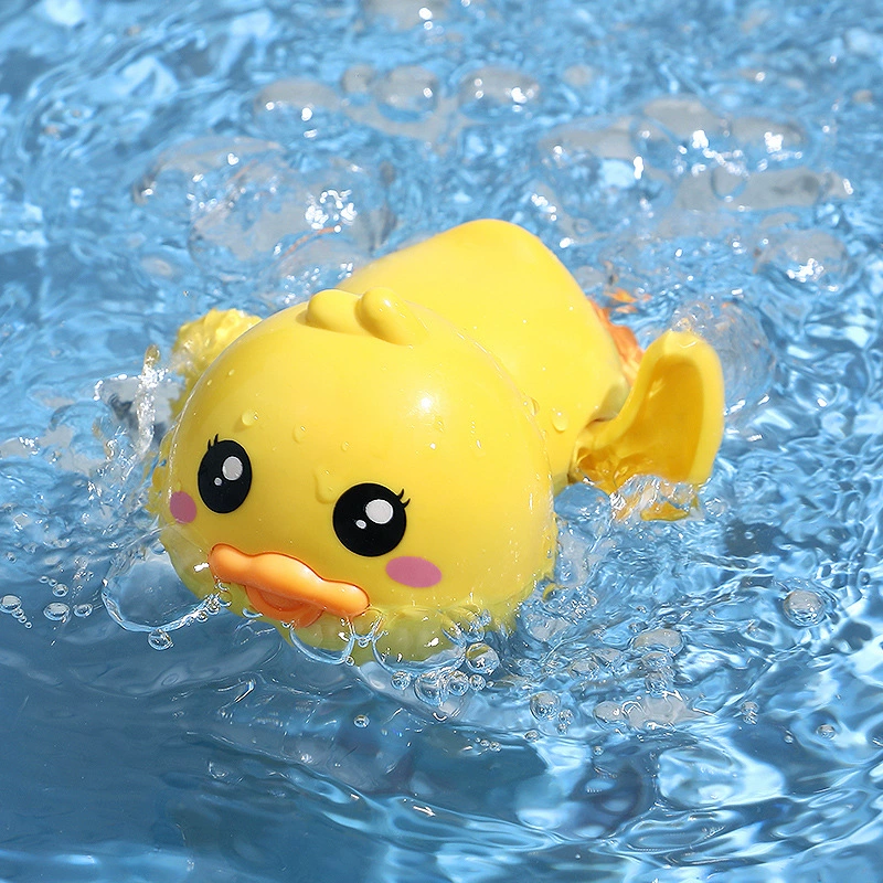 Игрушка заводная для игры в воде для ванны для плавания, утка, ныряние