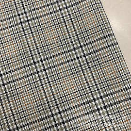 米色韩系格子西装裙子套装格子布料格子面料百搭西服韩版显瘦