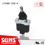 SUNS美国三实TN8B-103K-N两位置钮子开关不锈钢钮子 IP69K防水