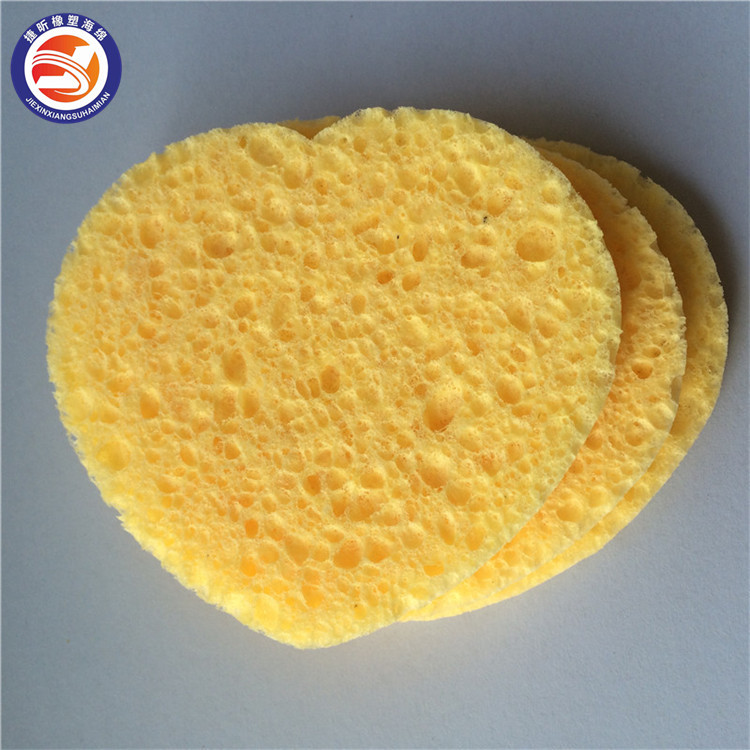 厂家生产 压缩木浆棉 吸水变大清洁沐浴印刷木浆海绵 尺寸加工