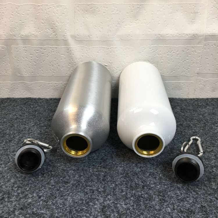 Botella de agua de aluminio para bicicleta, sublimación