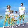 全家装夏款新款海边母女装