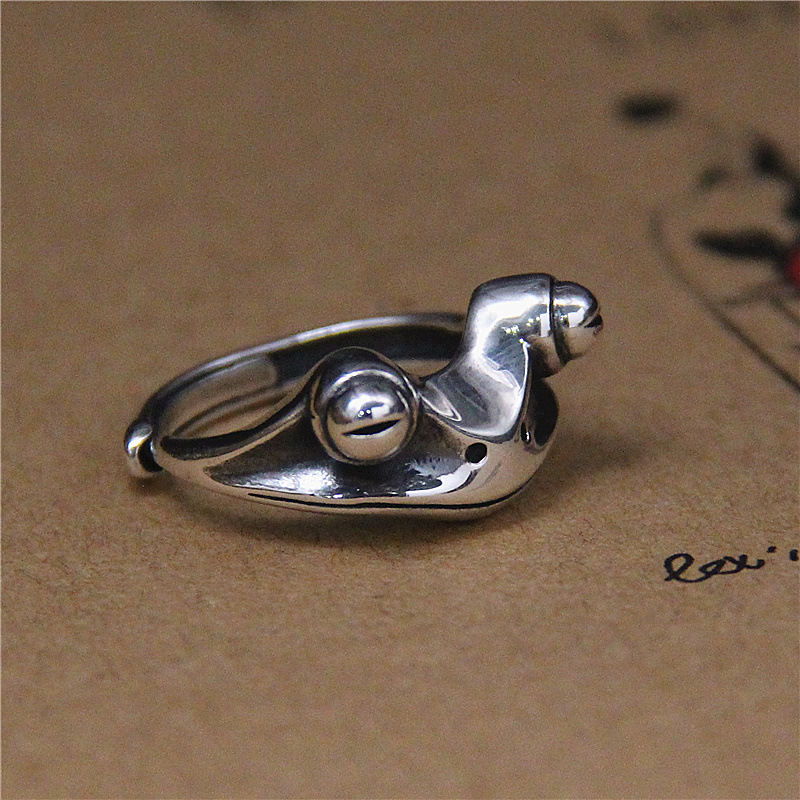 retro adjustable cute ring handmade