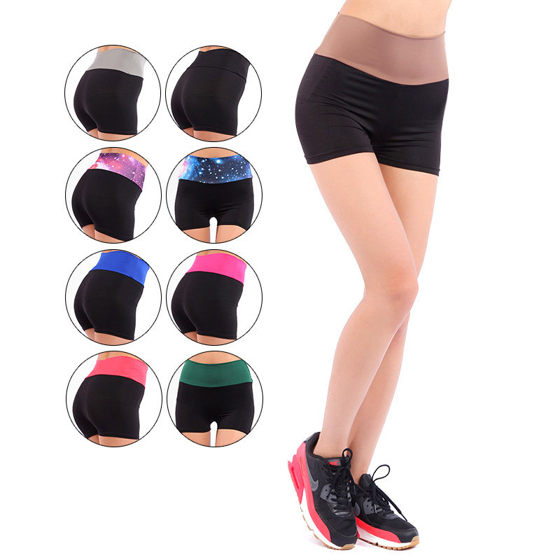 Fashion new ladies outdoor running fitness yoga shorts leggings pants manufacturers wholesale