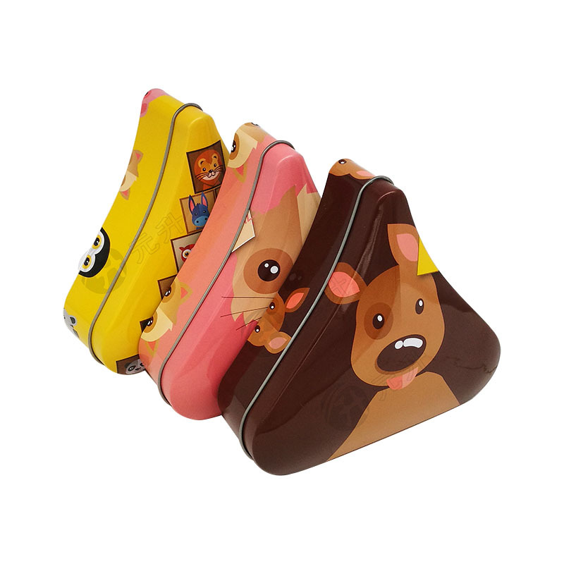 三角异形巧克力盒厂销保健品糖果燕窝创意包装盒子清新玩具盒挂饰