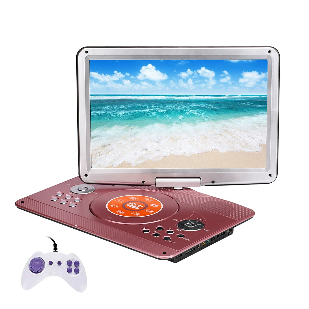 Портативный DVD-плейер 888-J-71, 14,1-дюймовый HD 1280×800 LCD, многоформатный & ТВ/HDMI