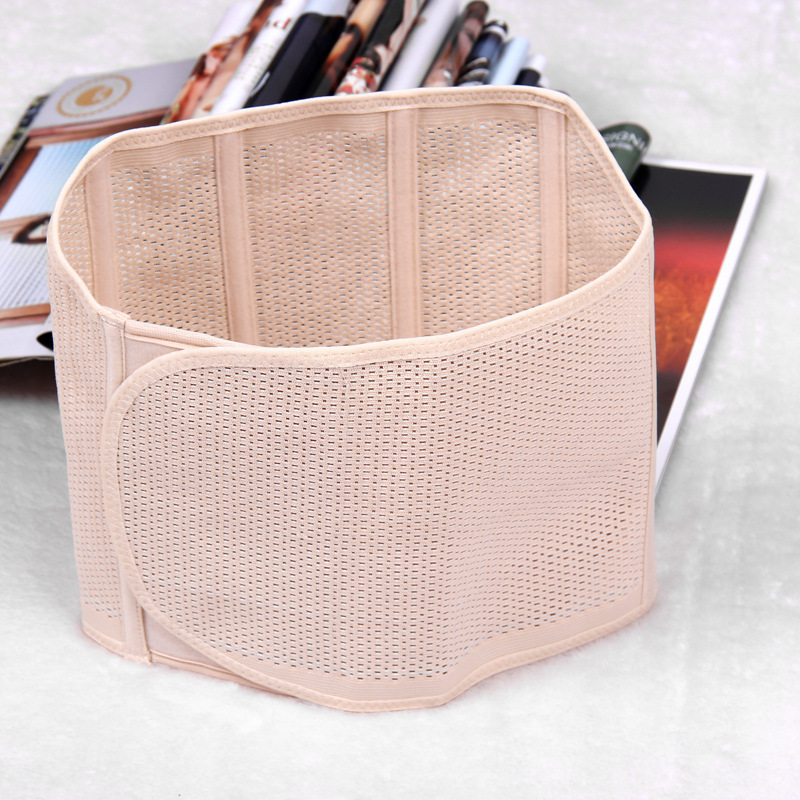 Breathable Corset Belly Belt One-piece Breathable Hollow-out Belt for Men and Women Sedentary Protection Adjustable Size Belt