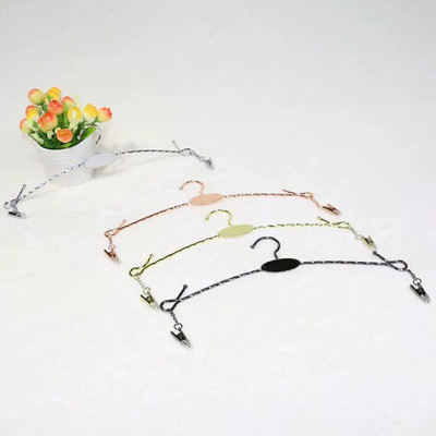 内衣架服装店金属防滑内衣挂内裤文胸架子商场胸罩展示架现货批发|ms