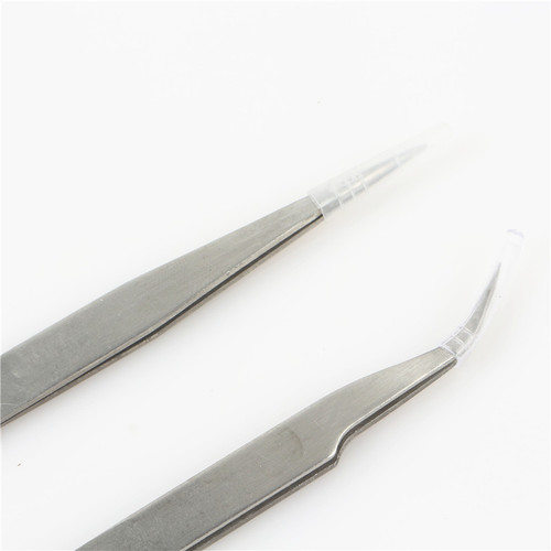 Thickened tweezers, stainless steel bird's nest hair picking tools, three-piece set, artifact clip, hair clip, filter filter set wholesale