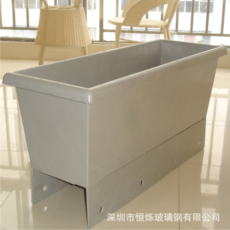 恒烁玻璃纤维花盆厂家  模压花盆 市政景观花盆