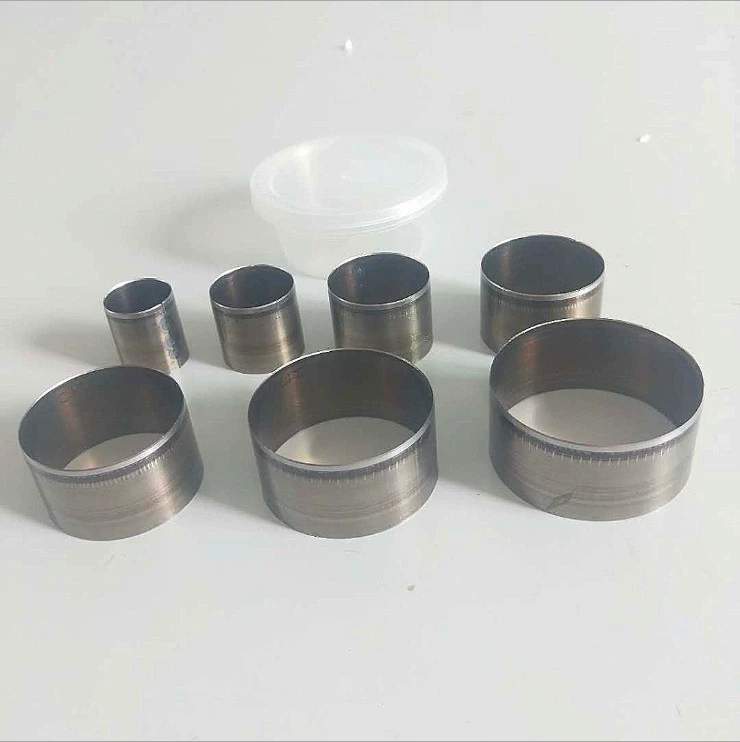 Кожаный дырокол инструмент DIY ручной работы цветок кожа колокольчик Форма Открытие алмаз рубить край резак пунш край