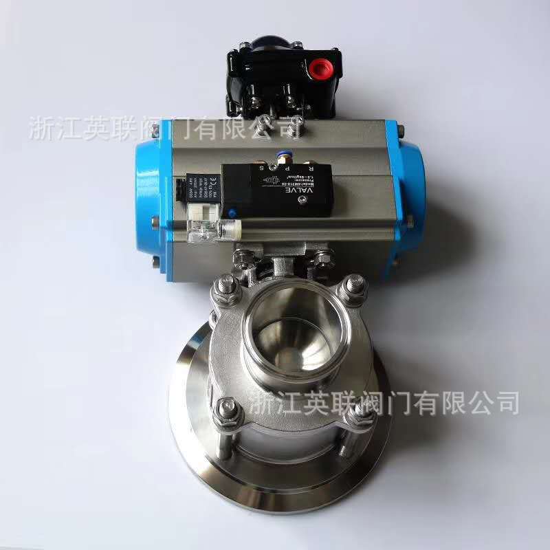 气动罐底阀气动放料阀气控自动快装罐底阀