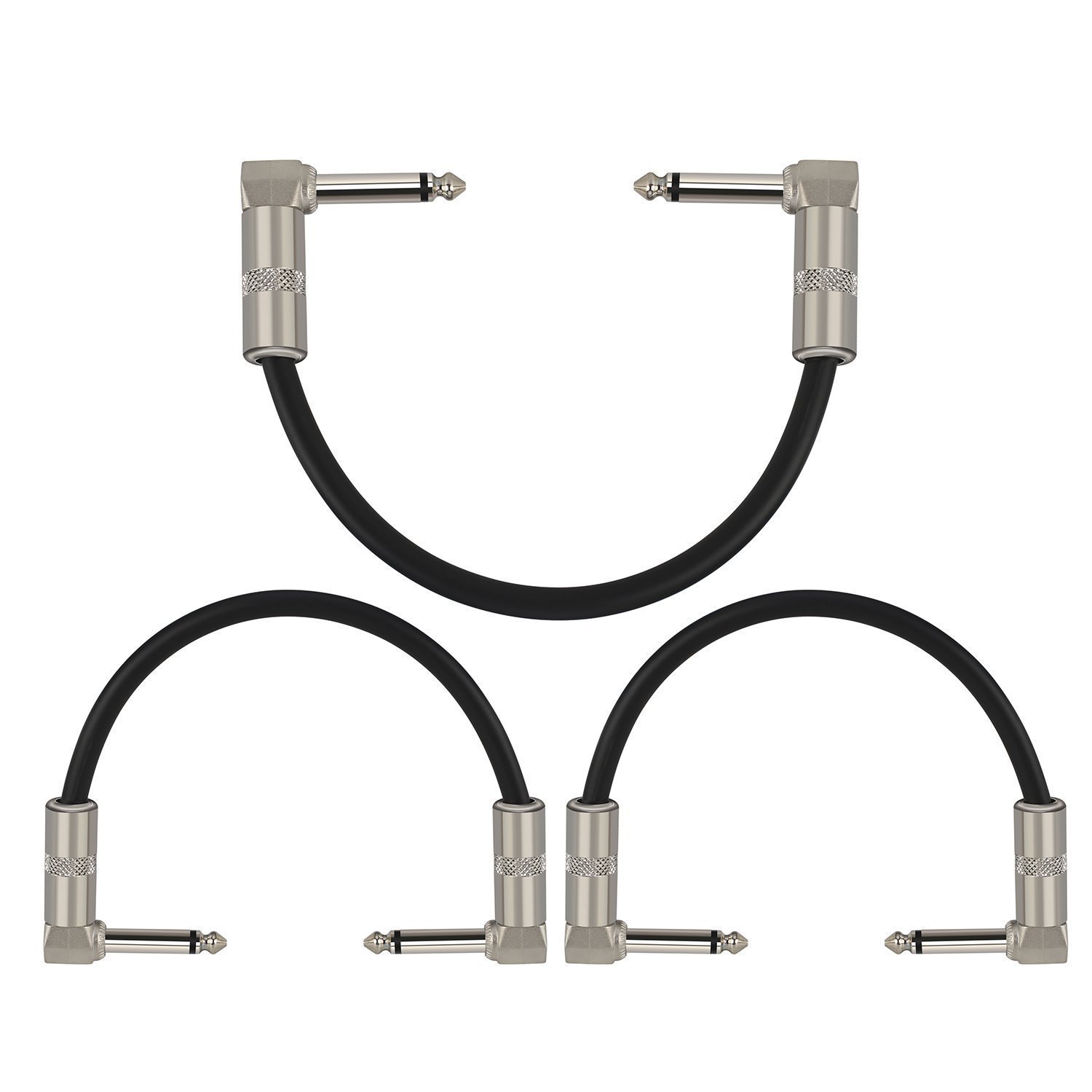 吉他连接线批发 方头扁头电吉他音频线效果器单块连接线工厂供应