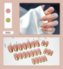 Fake nails, removable cute nail stickers for nails, internet celebrity, ready-made product, 24 pieces