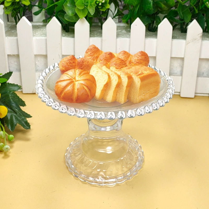 Трансграничные поставки пластикового прозрачного подноса для торта в европейском стиле, поднос для десерта, Кондитерские украшения, Заводской магазин