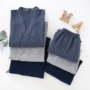 双层日式春夏薄款家居服