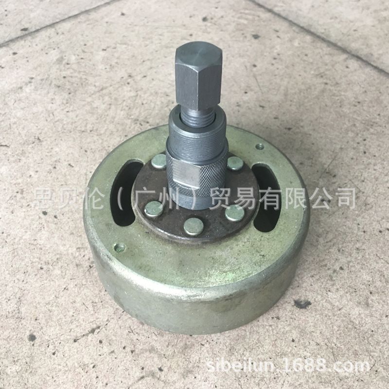 Venta caliente transfronteriza herramientas de reparación de motocicletas GY6125 50C código de tracción de doble cabeza código de tracción de motor magnético multiusos puede ser etiquetado