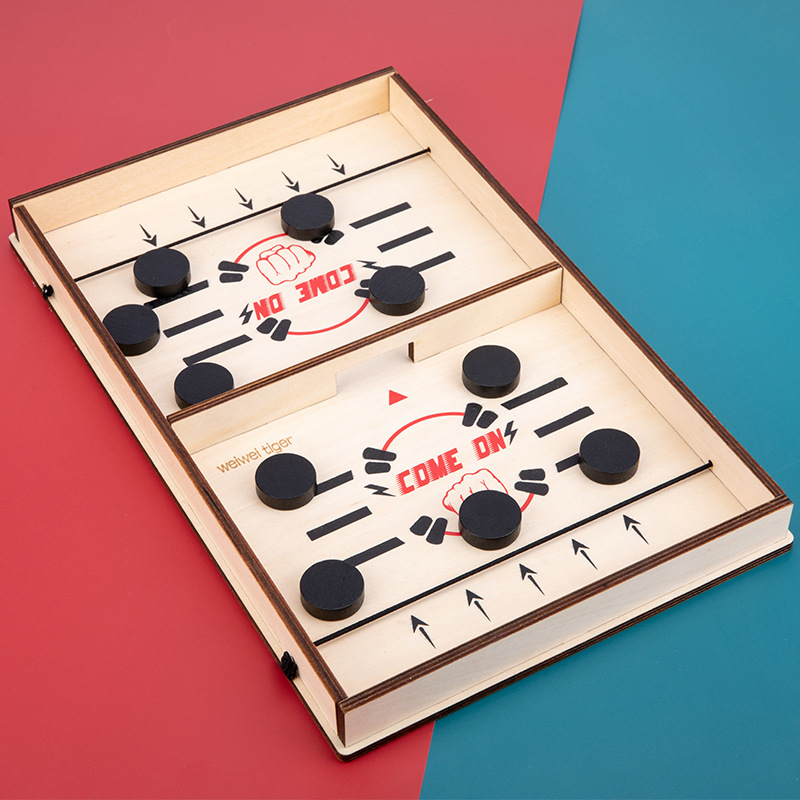 Wooden play chess bouncing like Zhu Douyin Novelty Toys Bouncing…