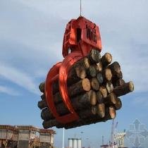 单绳 双绳 四绳木材抓斗 0.45/0.75/1.25/2立方木材抓斗 河南矿山