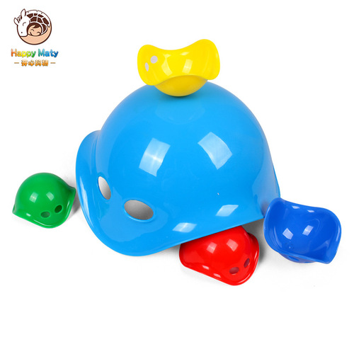 Kindergarten sensory training equipment vestibule early education household turtle back basin children's turtle shell toy back rotating disk