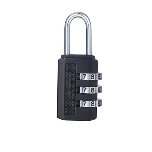 Zinc Alloy Combination Padlock Suitcase Luggage Travel Combination Padlock Small 3-Digit Number Padlock for Cabinet