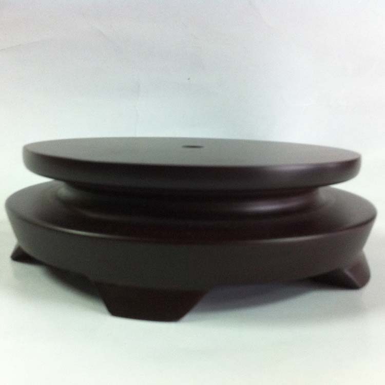 东莞木制品厂实木底座摆件底座工艺品雕花瓶盆景烤漆木质圆形底座